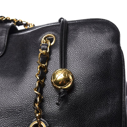 Chanel Caviar XL Weekender Bag Black 12 of 12
