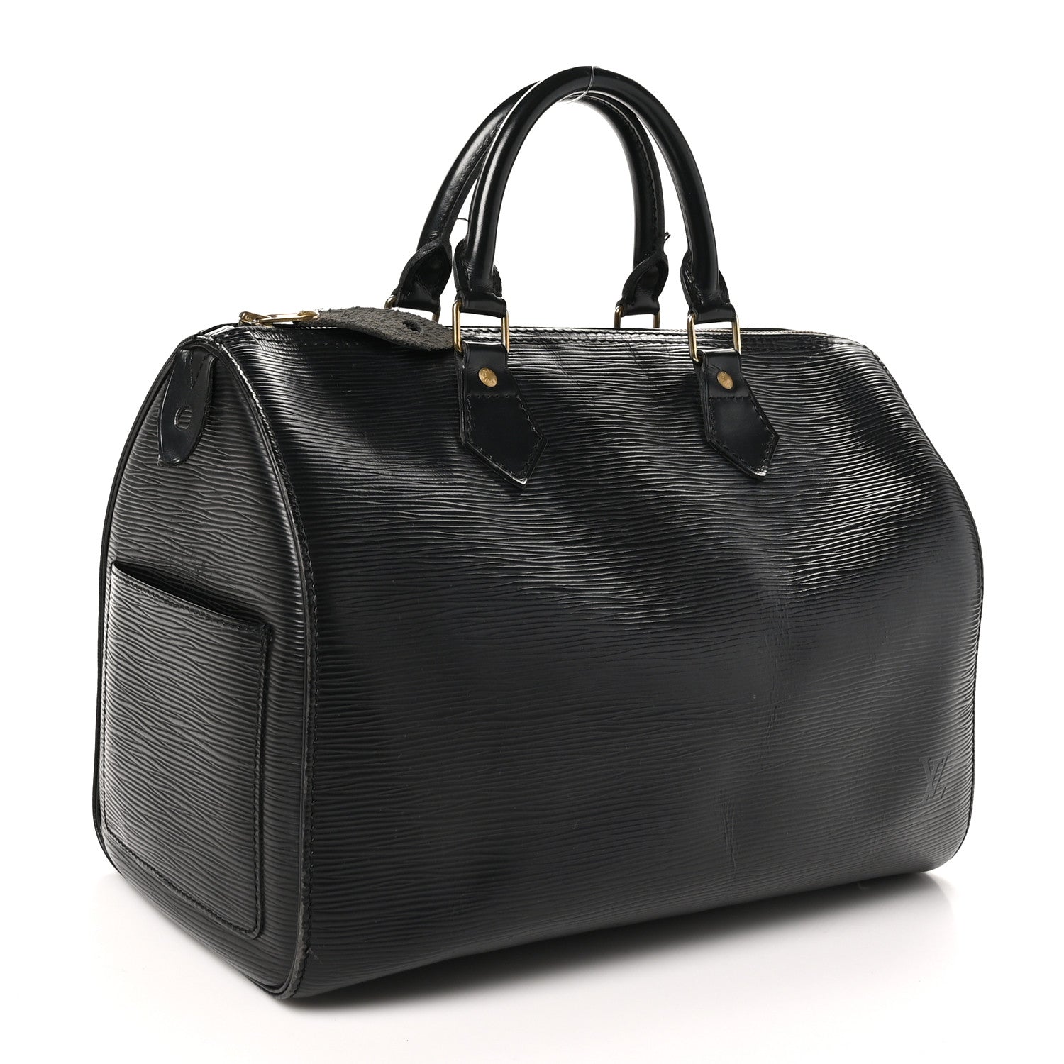 Louis Vuitton Epi Speedy 30 Black 3 of 13