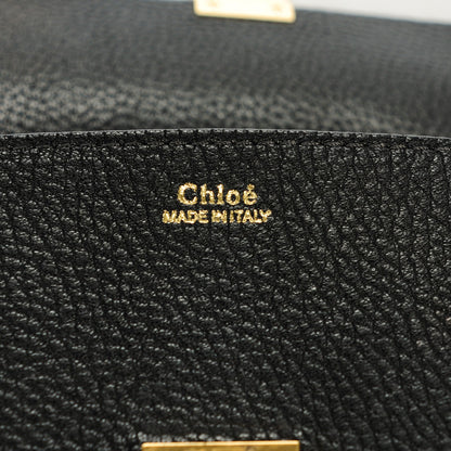 Chloe Grained Lambskin Medium Drew Shoulder Bag Black 6 of 8