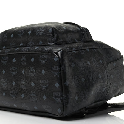 MCM Visetos Medium Sprinkle Stud Stark Backpack Black 9 of 9