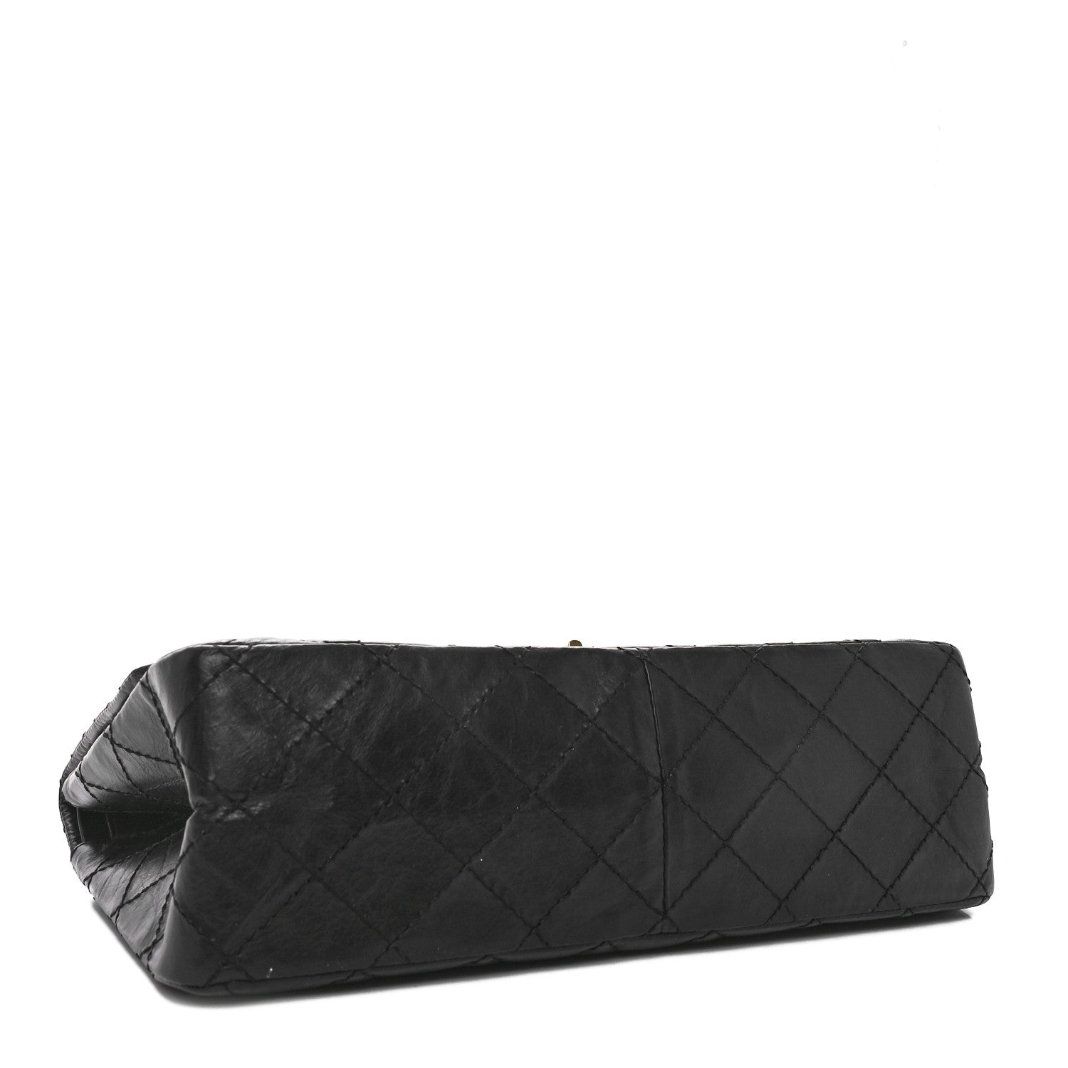 Chanel Aged Calfskin Quilted 2.55 Reissue 226 Flap Black 4 of 10