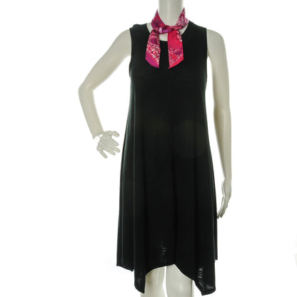 Hermes Silk Millefleurs Du Mexique Twilly Fuchsia Mauve Rose 2 of 6