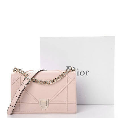 Christian Dior Grained Calfskin Medium Diorama Flap Bag Nude 8 of 8