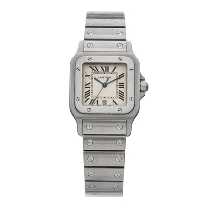 Cartier Stainless Steel 29mm Santos De Cartier Galbee Quartz Watch 1 of 5