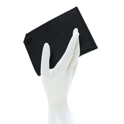 Hermes Epsom Tarmac PM Passport Holder Black 2 of 7