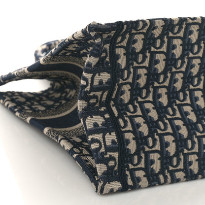 Christian Dior Oblique Medium Book Tote Blue Multicolor 7 of 8