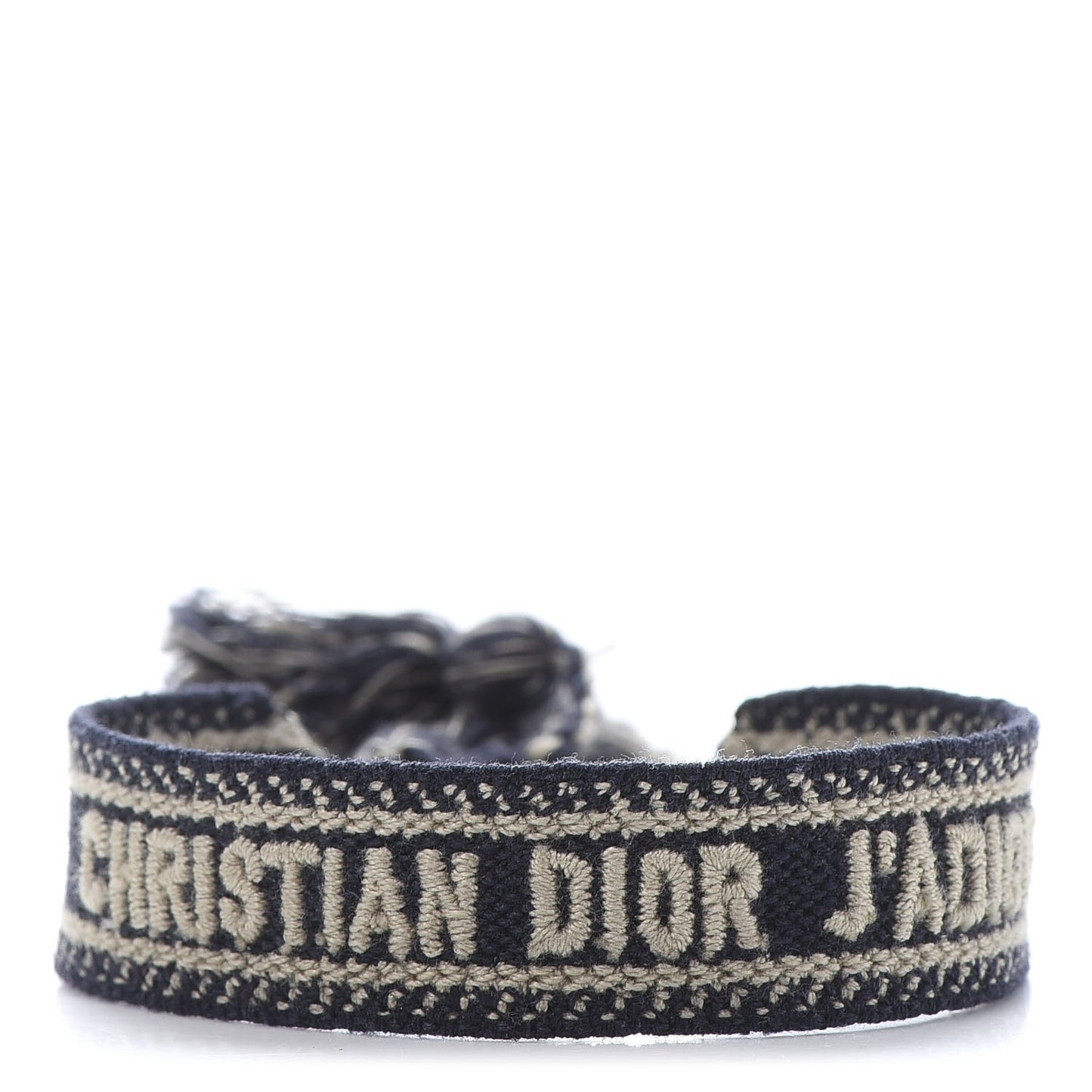 Woven Cotton J'Adior Friendship Bracelet Set Navy