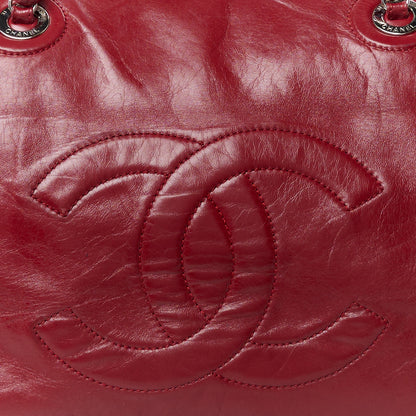 Chanel Lambskin Timeless CC Tote Red 11 of 16