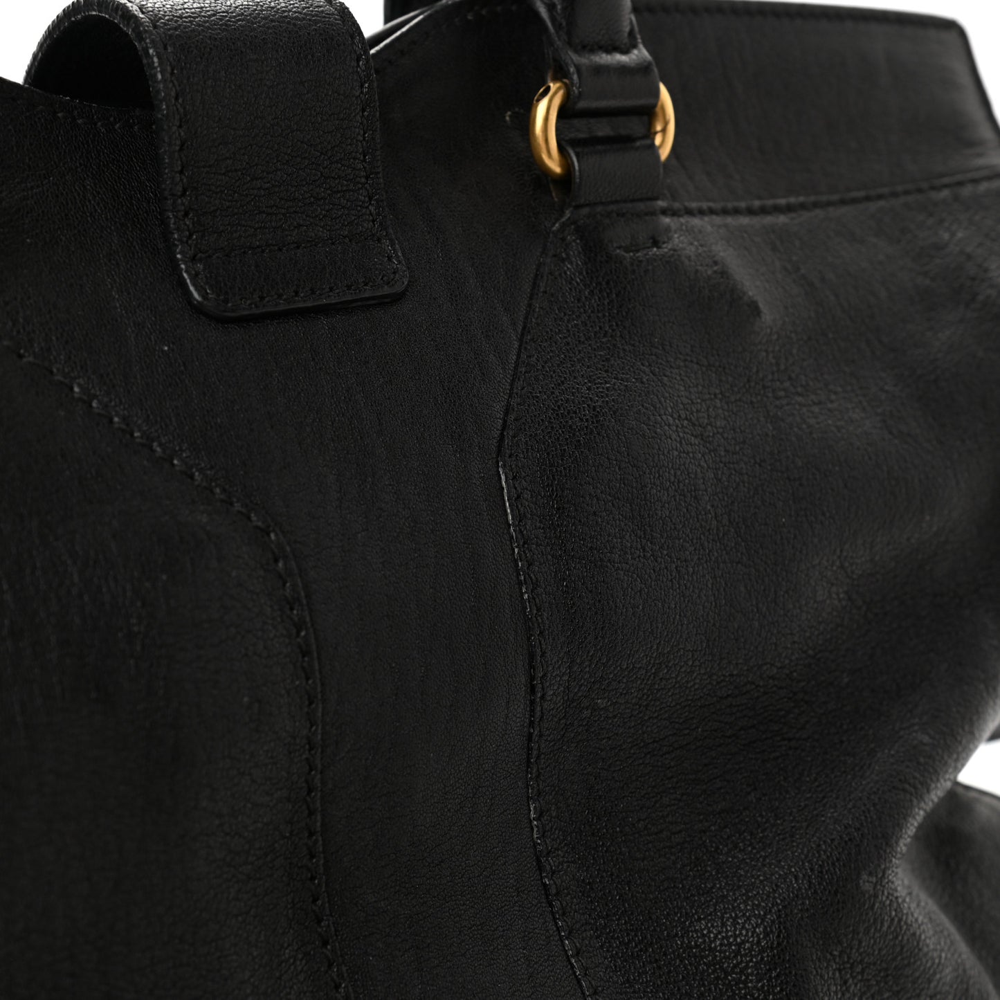 Sheepskin Medium Cabas ChYc Black