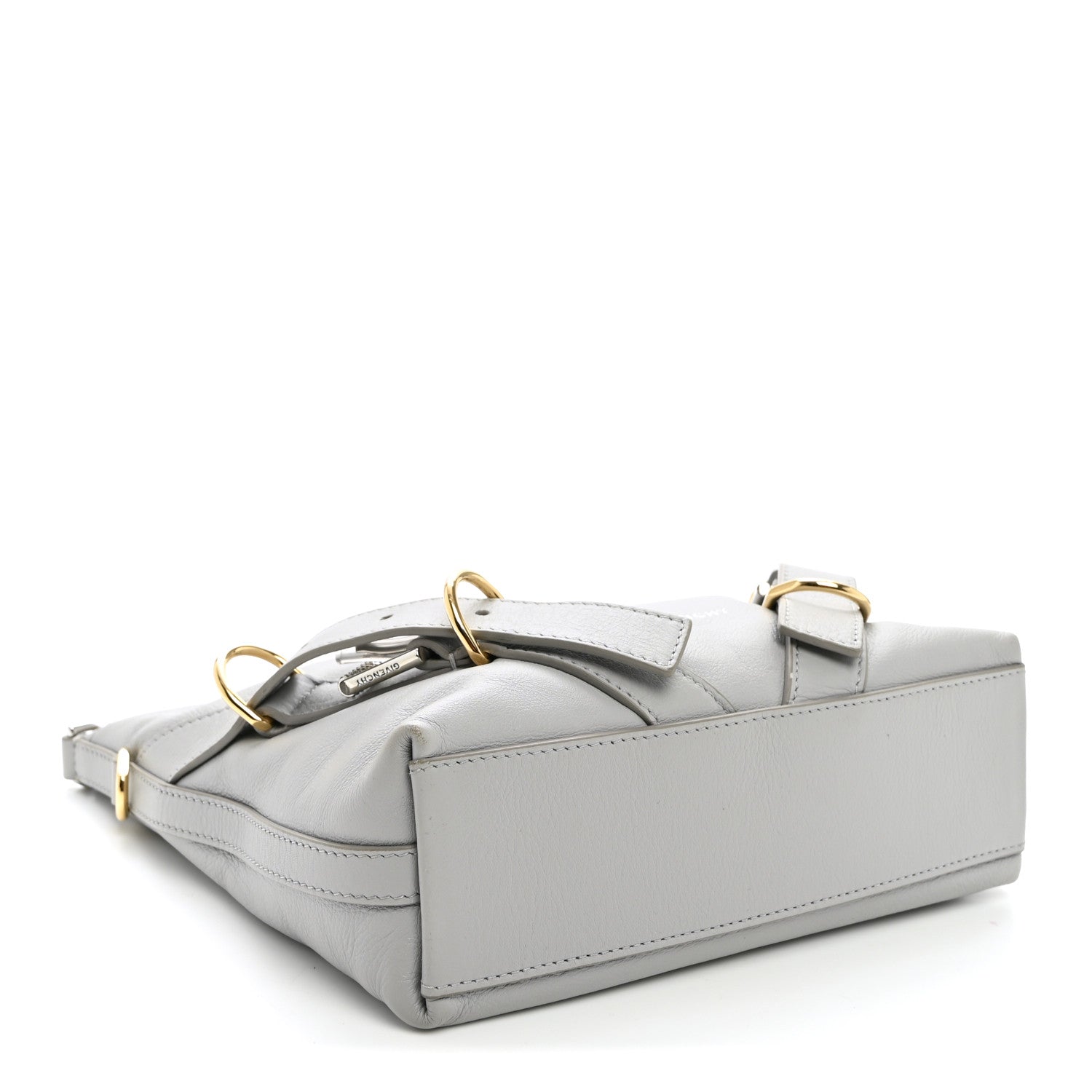 Givenchy Calfskin Small Voyou Bag Light Grey 3 of 11