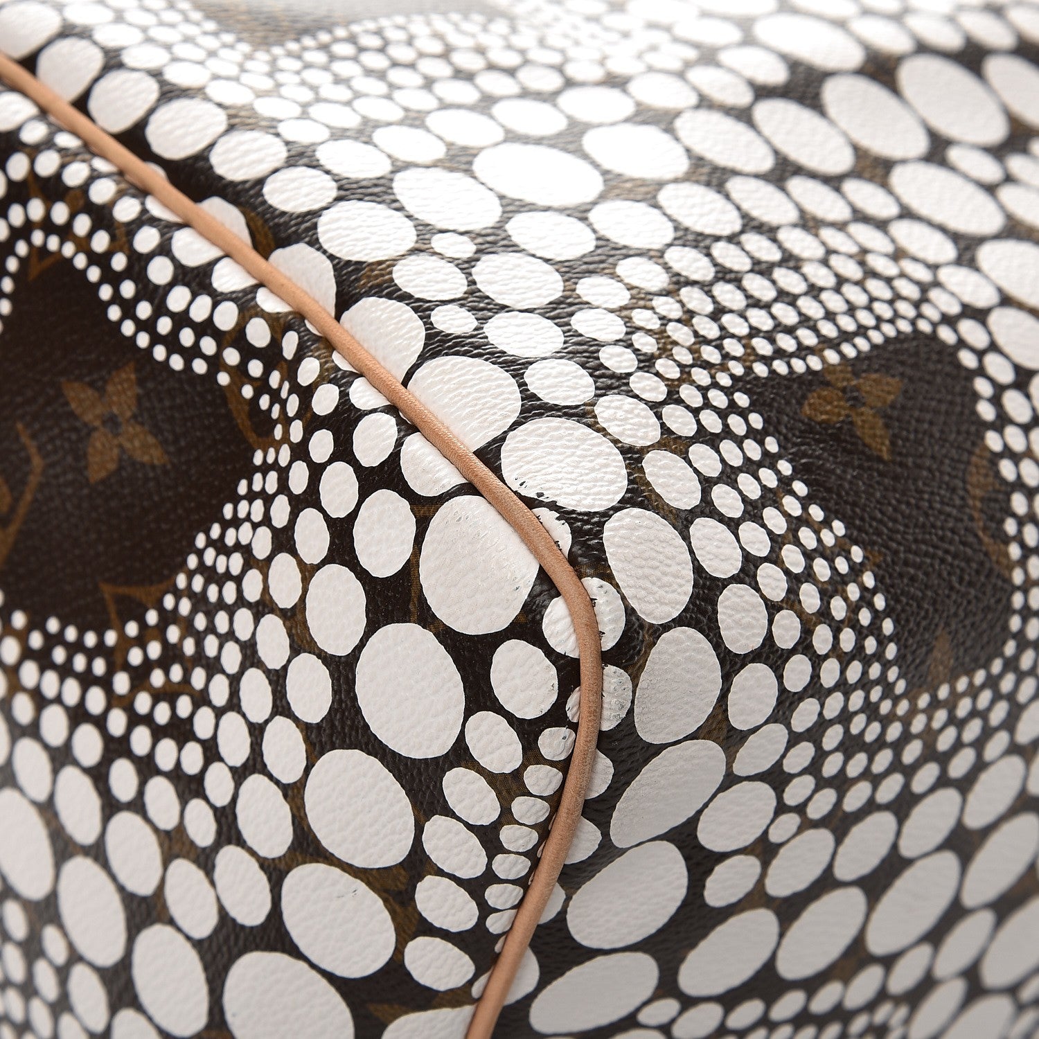 Louis Vuitton Monogram Kusama Town Speedy 30 White 8 of 11