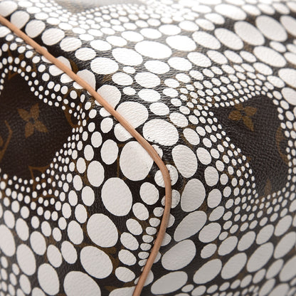 Louis Vuitton Monogram Kusama Town Speedy 30 White 8 of 11