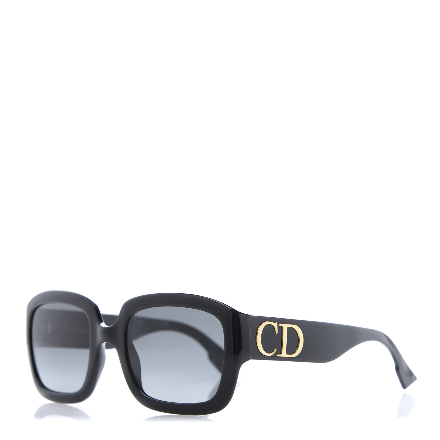 Christian Dior Dior Square Sunglasses Black 1 of 7