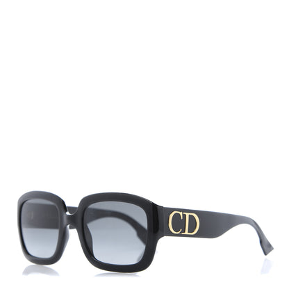 Christian Dior Dior Square Sunglasses Black 1 of 7