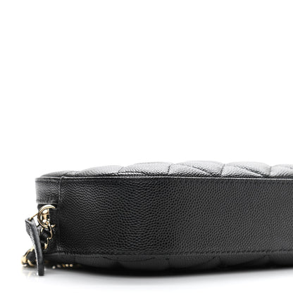 Chanel Caviar Quilted Vanity With Chain Black 9 of 10