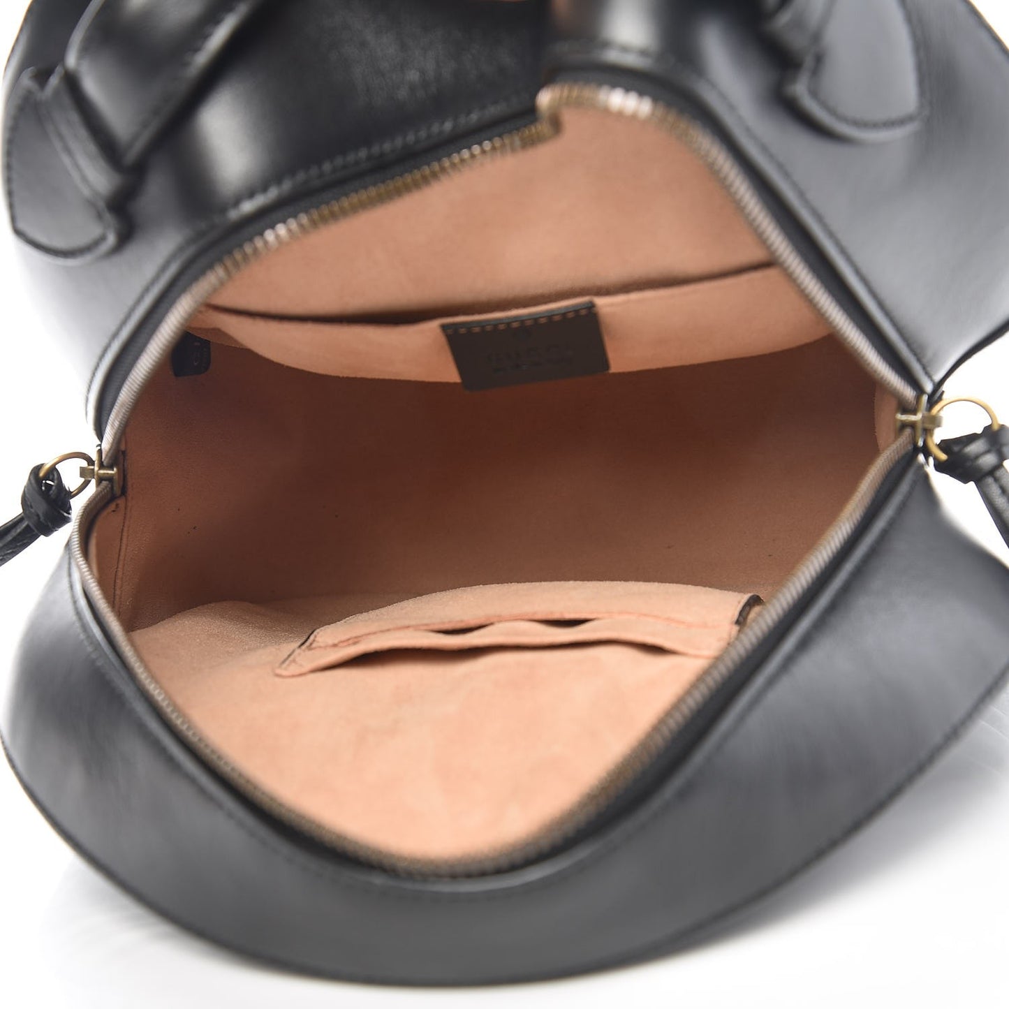 Calfskin Matelasse GG Marmont Backpack Black