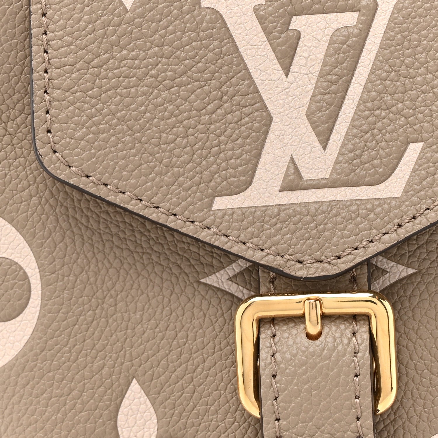 Louis Vuitton Empreinte Monogram Giant Tiny Backpack Tourterelle Cream 7 of 10