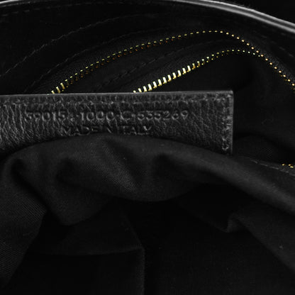 Balenciaga Baby Daim Gold Metallic Edge Hardware City Black 8 of 8