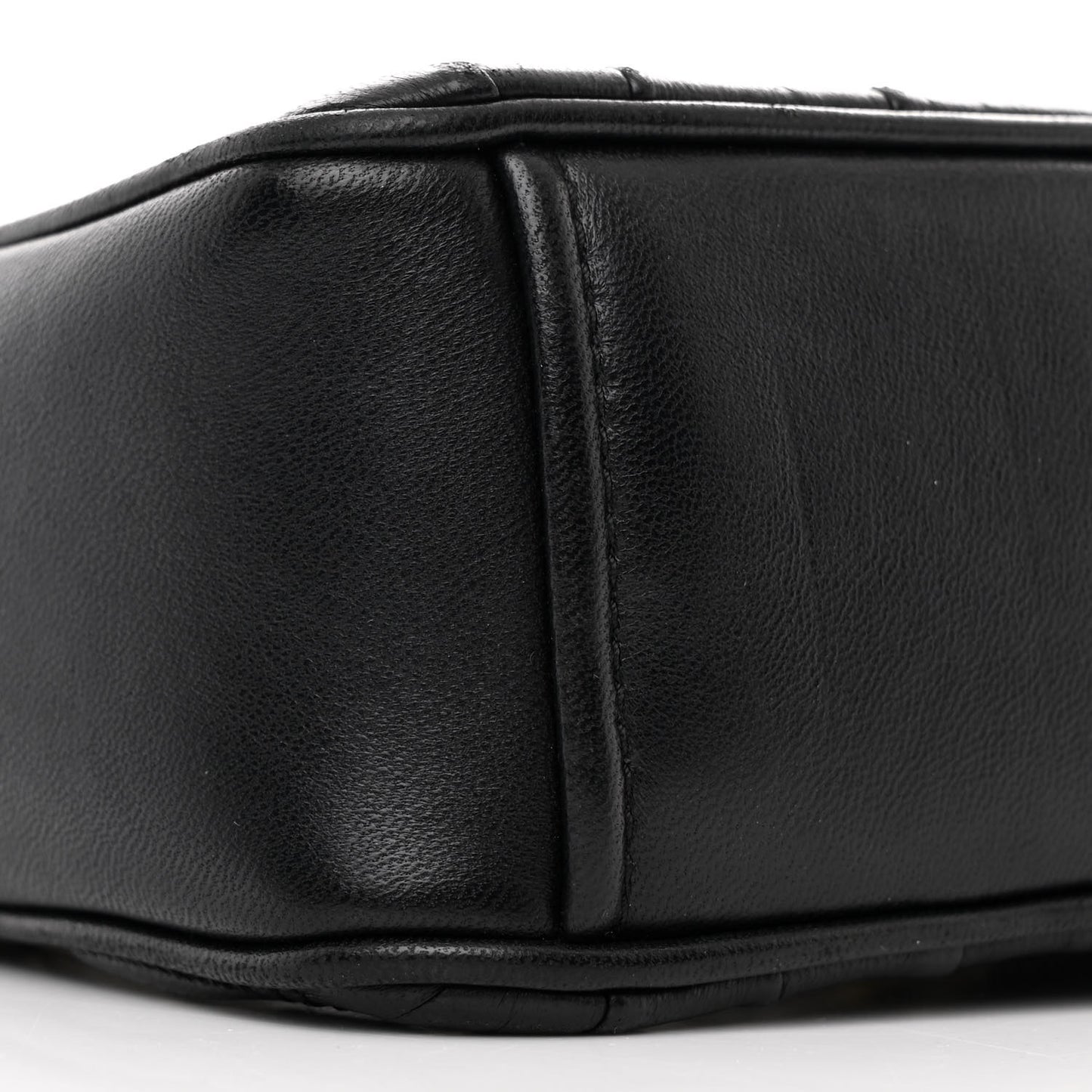 Nappa Gaufre Camera Bag Black