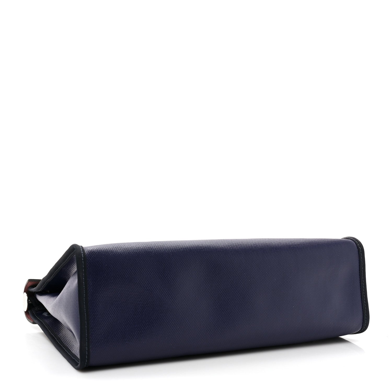 Hermes Toile H Berline Vache Hunter Herbag Zip PM 31 Bleu Encre Black 5 of 11