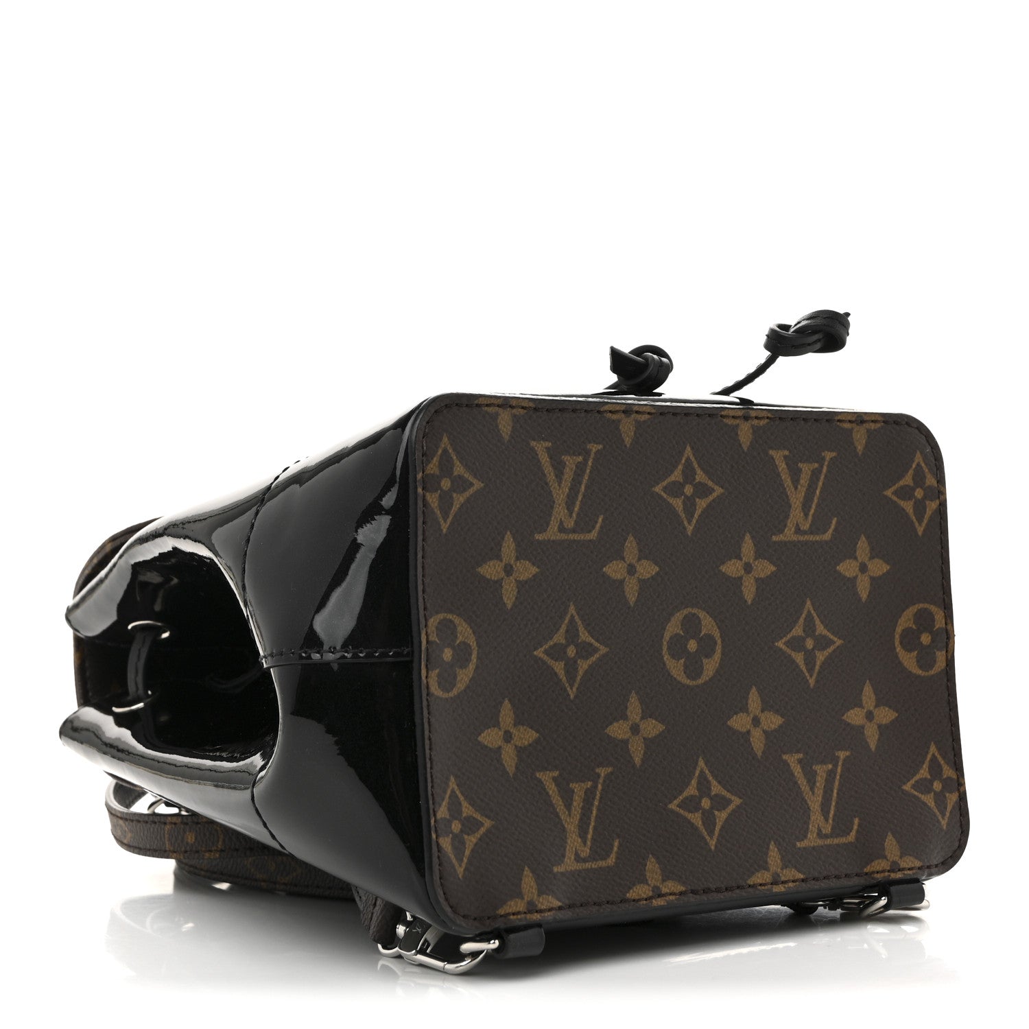 Louis Vuitton Patent Monogram Hot Springs Backpack Black 4 of 10