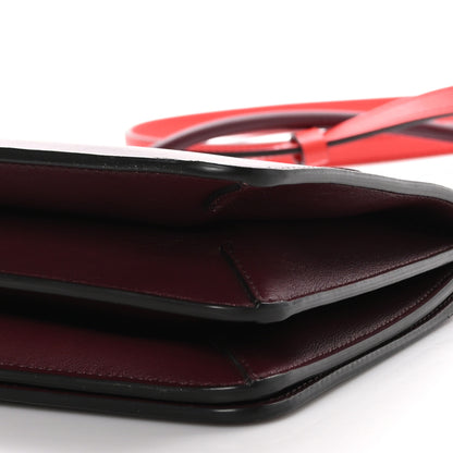 Givenchy Calfskin Medium Whip Top Handle Crossbody Bordeaux 9 of 10