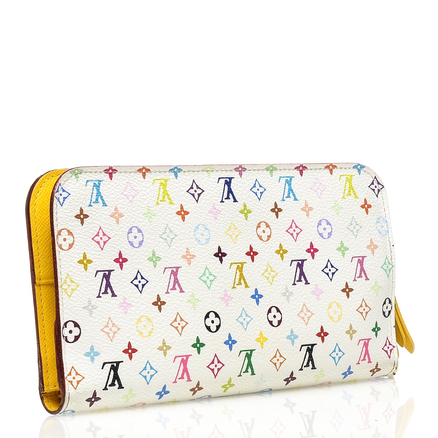 Monogram Multicolor Insolite Wallet White Citron