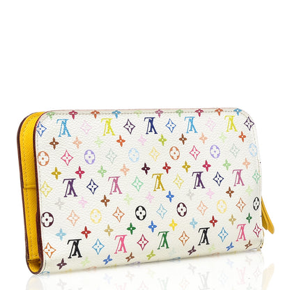 Louis Vuitton Monogram Multicolor Insolite Wallet White Citron 3 of 7