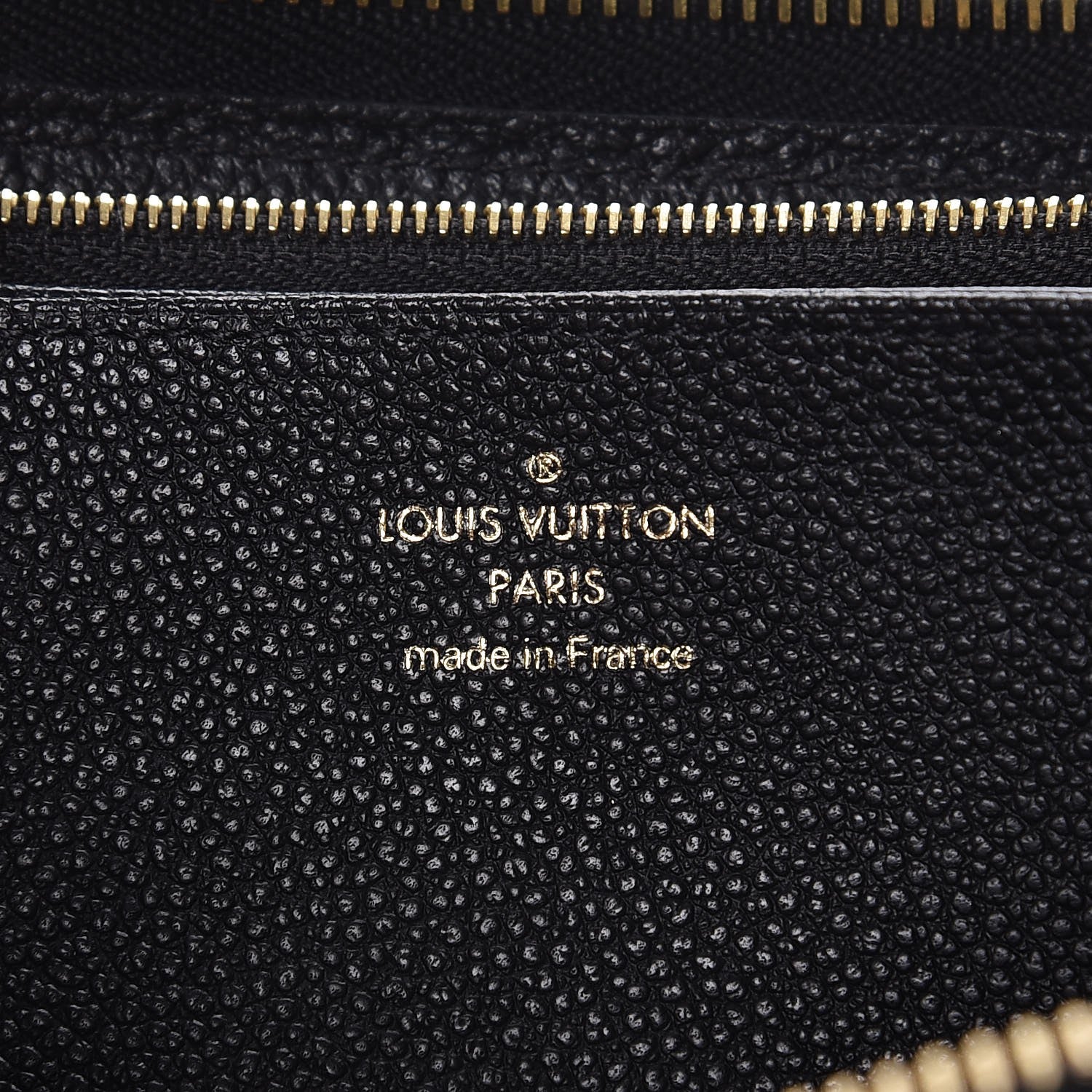 Louis Vuitton Empreinte Zippy Wallet Black 6 of 8