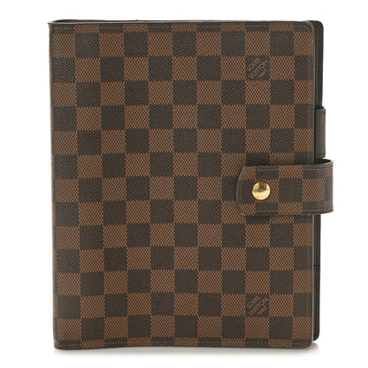 Louis Vuitton Damier Ebene Large Ring Agenda Cover 1 of 9