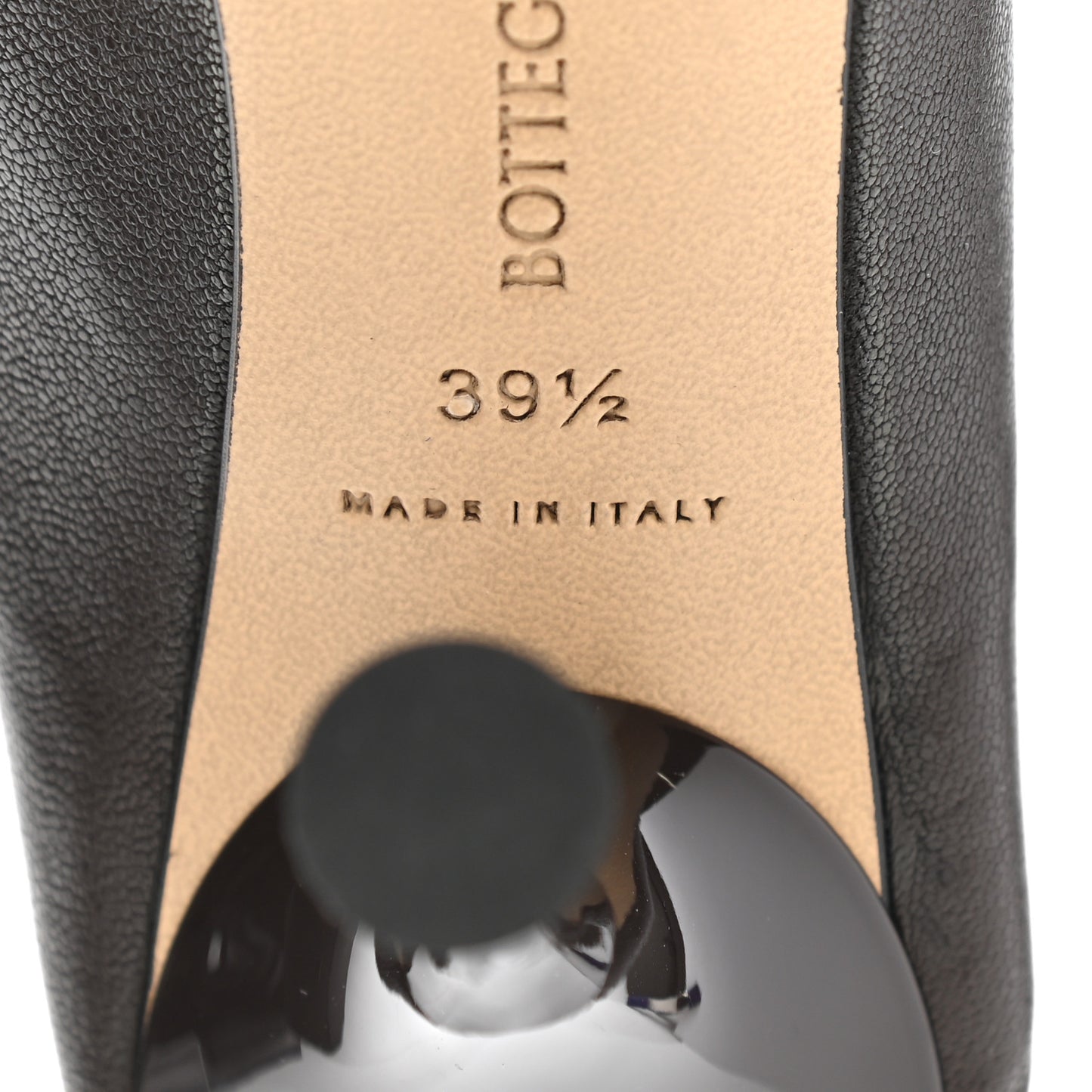 Stretch Nappa Dot Pumps 39.5 Fondant