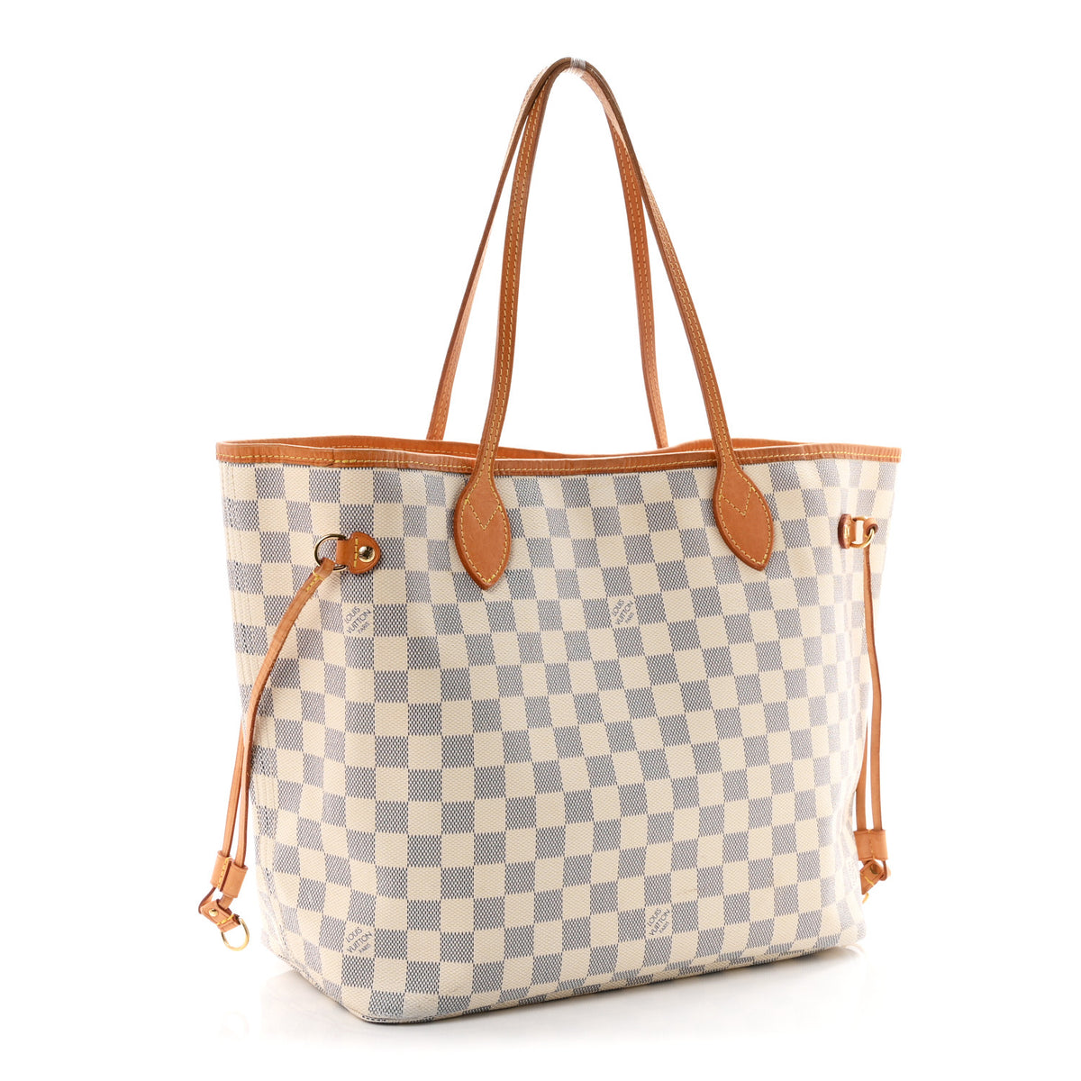 Louis Vuitton Damier Azur Neverfull MM 3 of 11