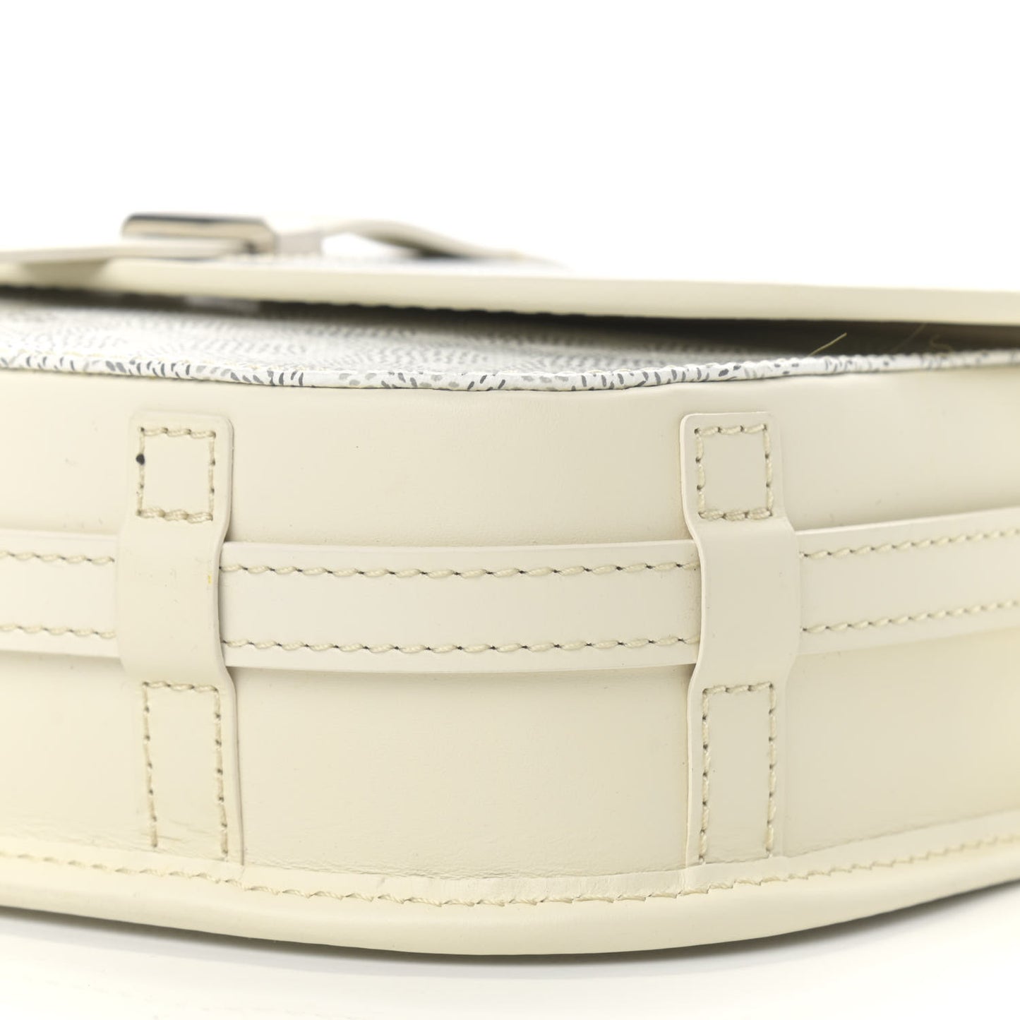Goyardine Belvedere II PM Messenger Bag White