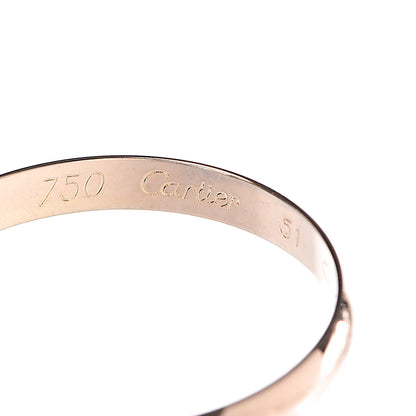 Cartier 18K Pink Yellow White Gold Small Trinity Ring 51 5.75 5 of 6