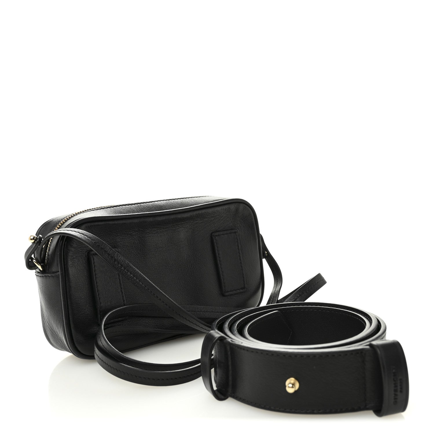 Givenchy Calfskin Uniform Belt Pouch 85 Black 3 of 10