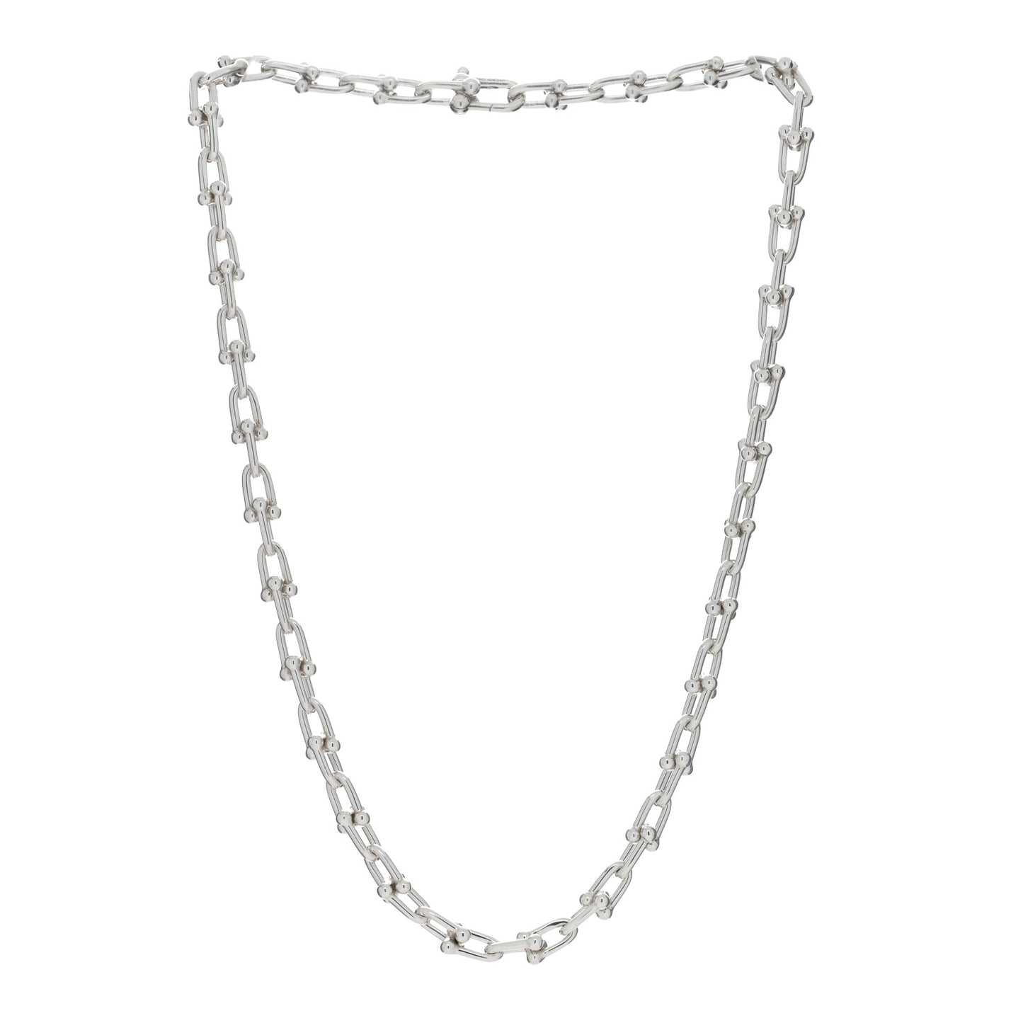 Sterling Silver Small HardWear Link Necklace
