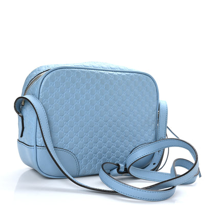 Gucci Microguccissima Mini Bree Messenger Bag Mineral Blue 3 of 9