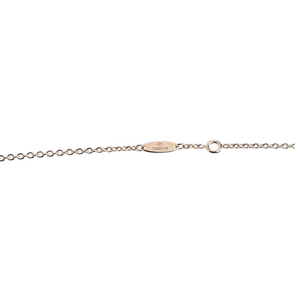Christian Dior 18K Yellow White Gold Black Onyx Mother of Pearl Diamond Rose Celeste Pendant Necklace 9 of 9
