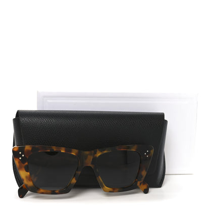 Celine Acetate Cat Eye Sunglasses CL40187I Dark Havana 7 of 7