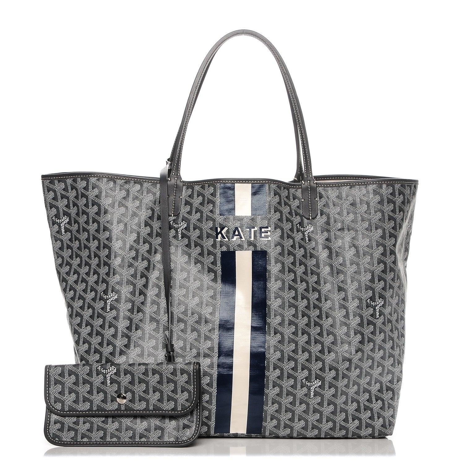 Goyard Goyardine Saint Louis GM Grey 1 of 7