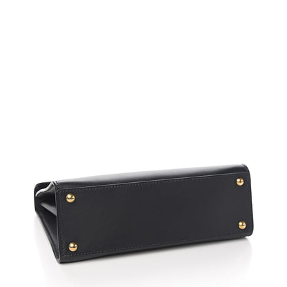 Christian Dior Calfskin Dioraddict Top Handle Black 3 of 9
