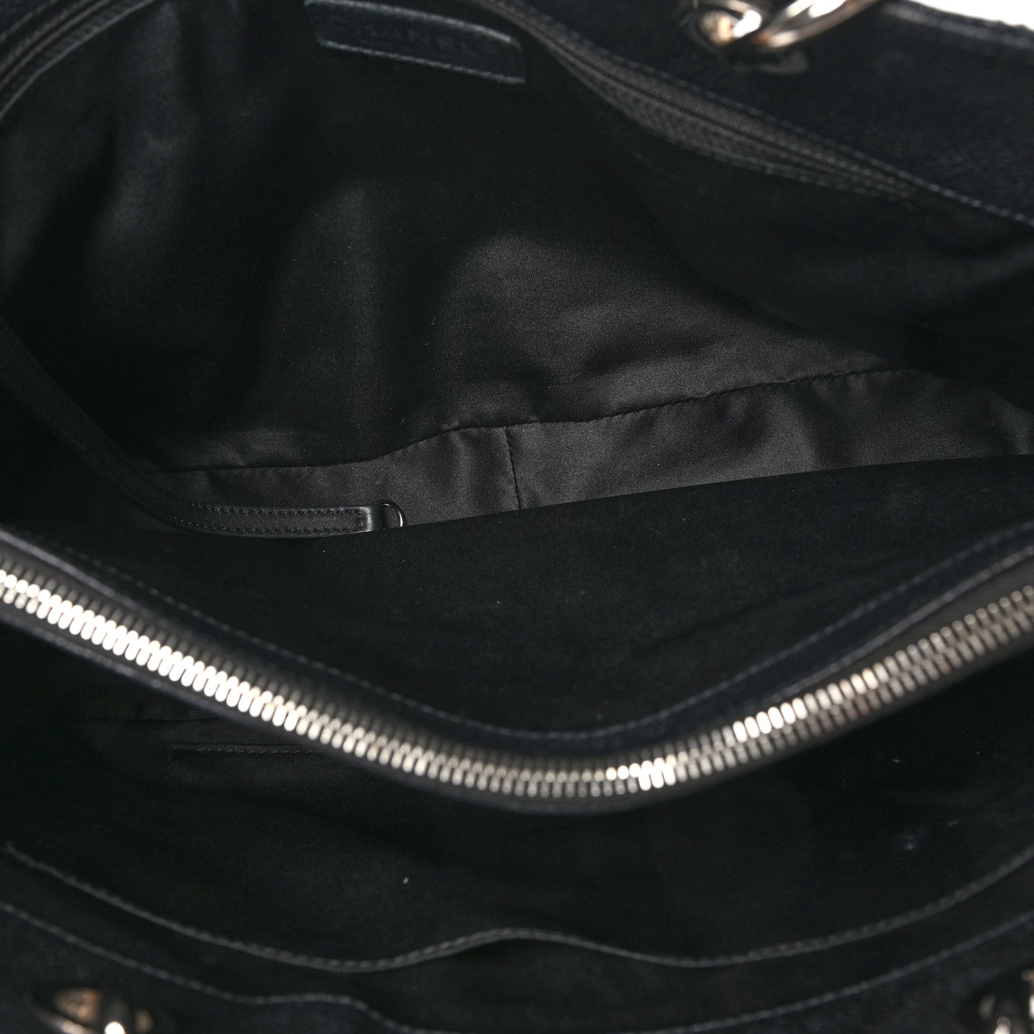 Chanel Caviar Quilted Grand Shopping Tote GST Black 5 of 10