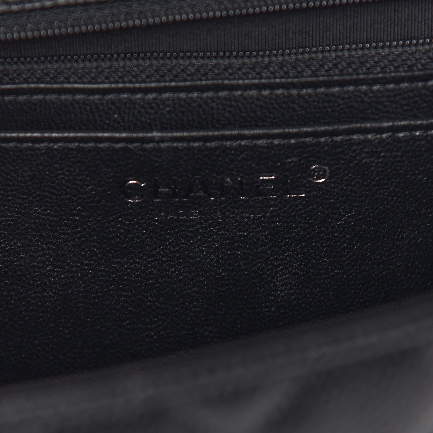 Chanel Caviar Quilted Jumbo Flap Black 6 of 9