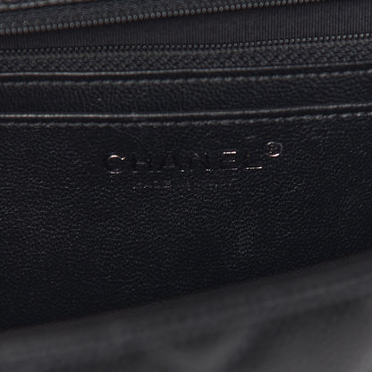 Chanel Caviar Quilted Jumbo Flap Black 6 of 9