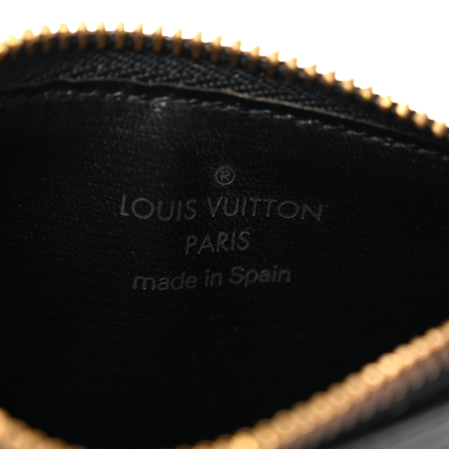 Louis Vuitton Epi Key Pouch Black 6 of 6