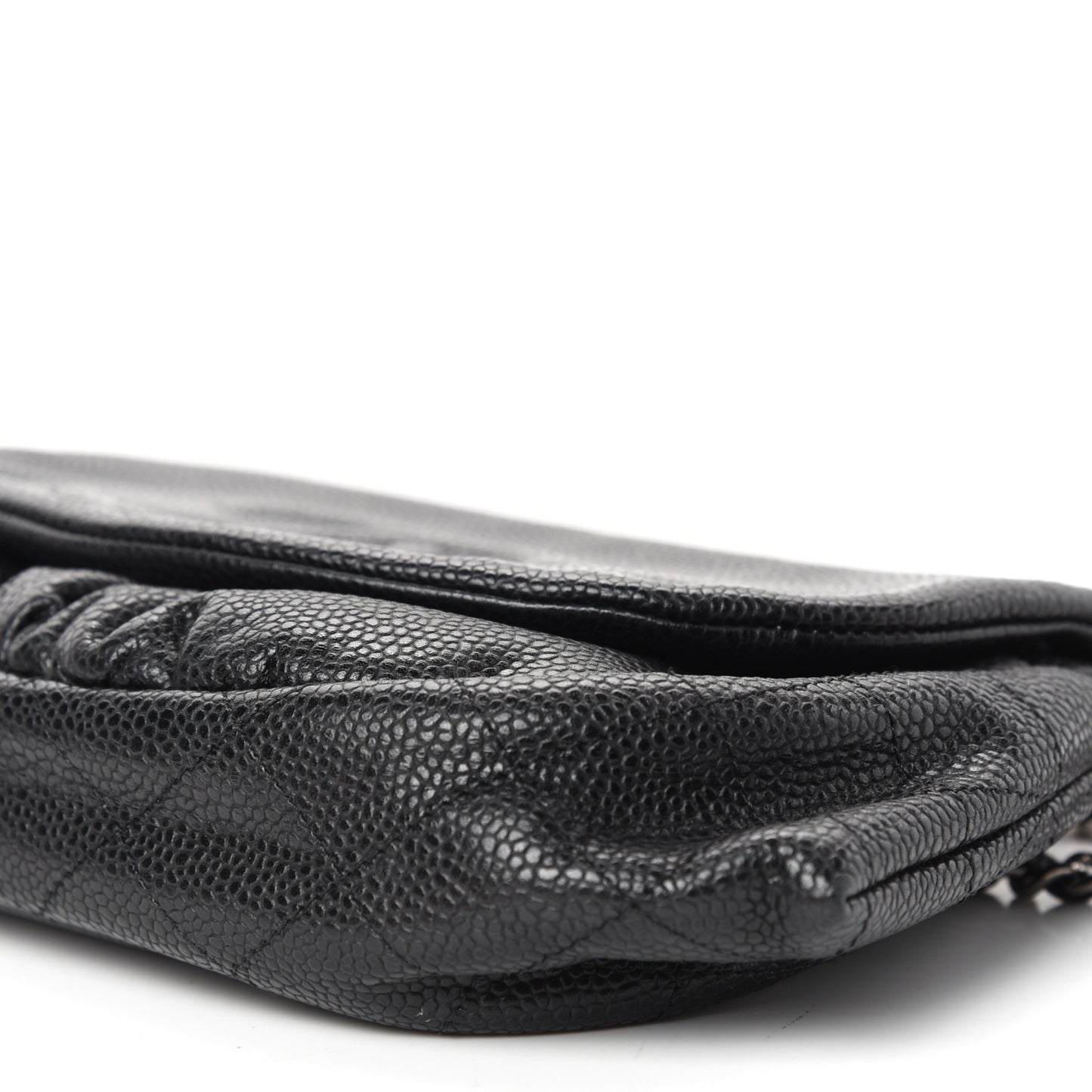Caviar Half Moon Wallet On Chain WOC Black