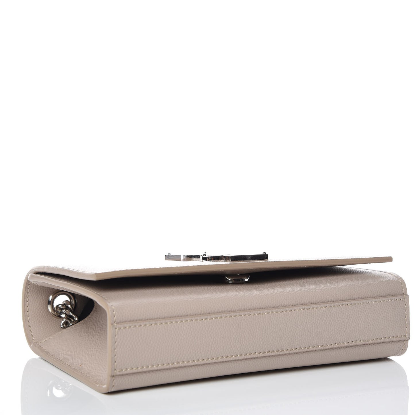 Grain De Poudre Small Monogram Kate Satchel Nude Powder