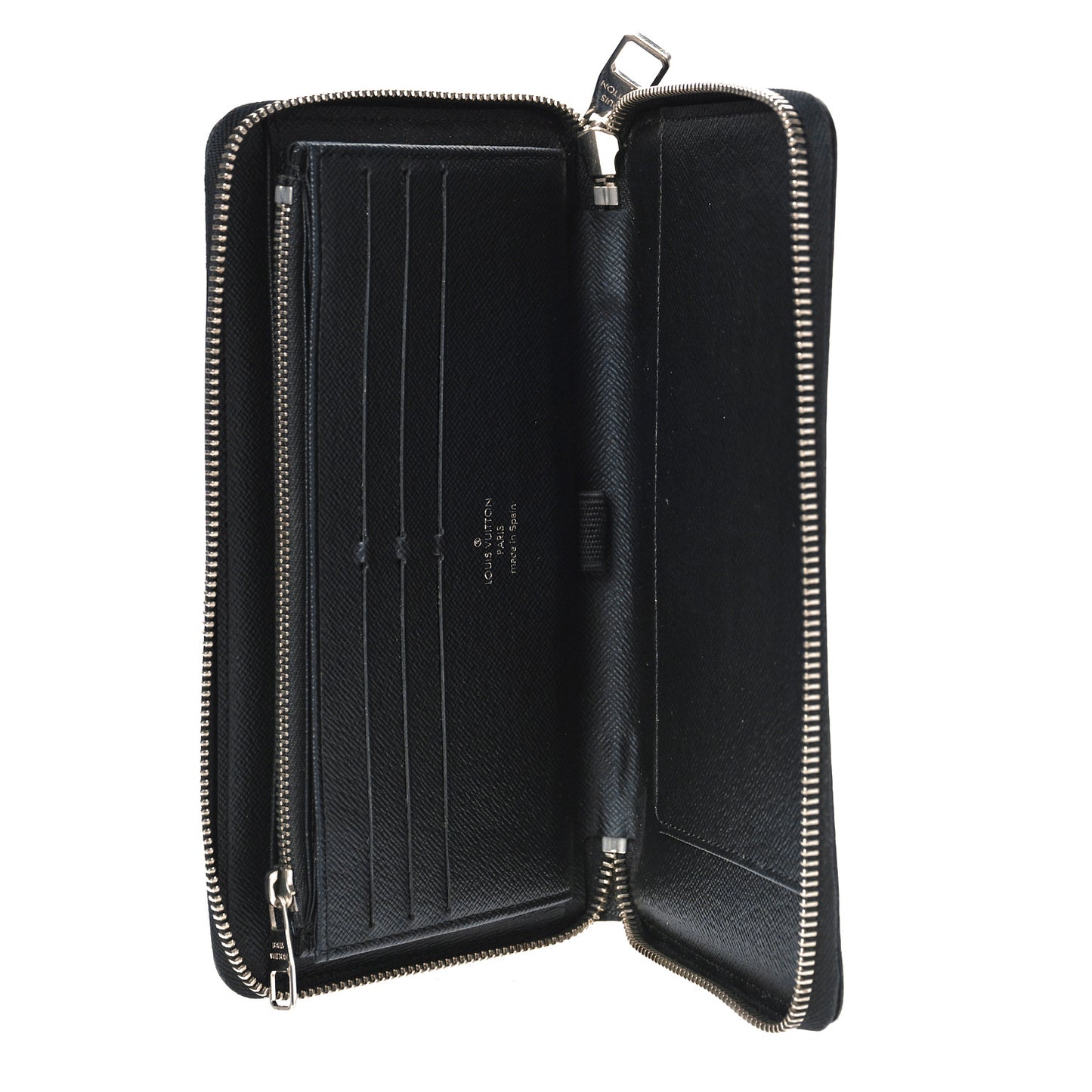 Damier Graphite Rope Zippy Organizer Wallet Blue