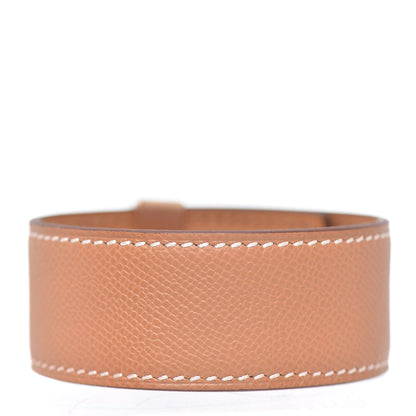 Hermes Epsom Collier de Chien CDC 24 Bracelet T2 Gold 3 of 5