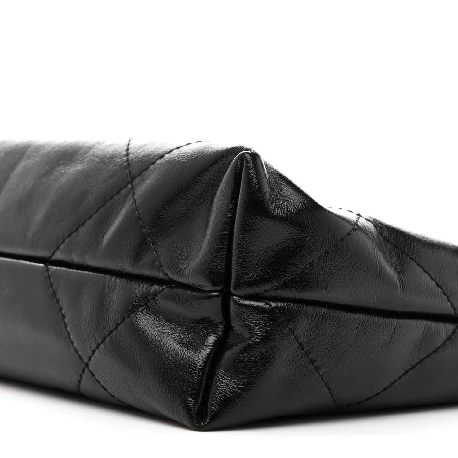 Chanel Shiny Calfskin Quilted Small Chanel 22 Black 11 of 11